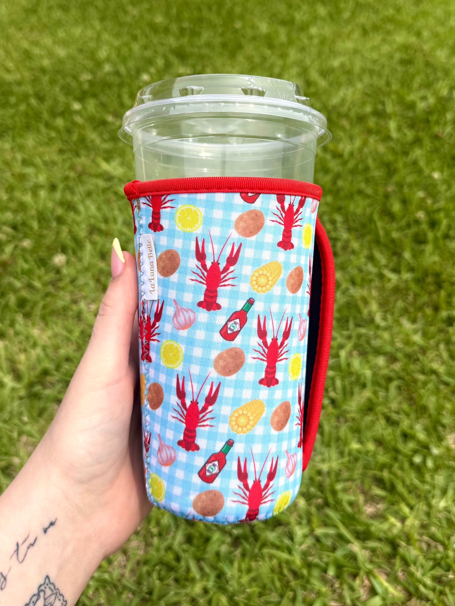 Crawfish Boil Large Cup Sleeve
