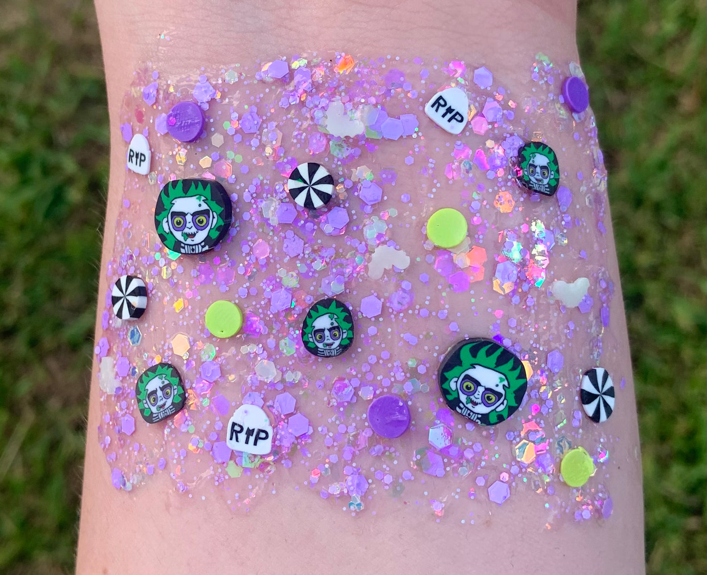 Beetlejuice Organic Hair/Body/Face Halloween Glitter