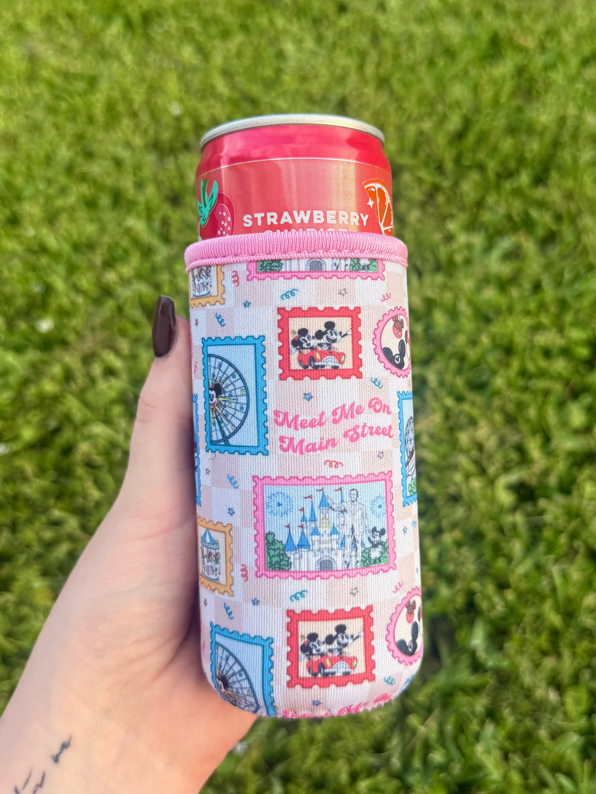 Disney Stamp Slim Can Sleeve