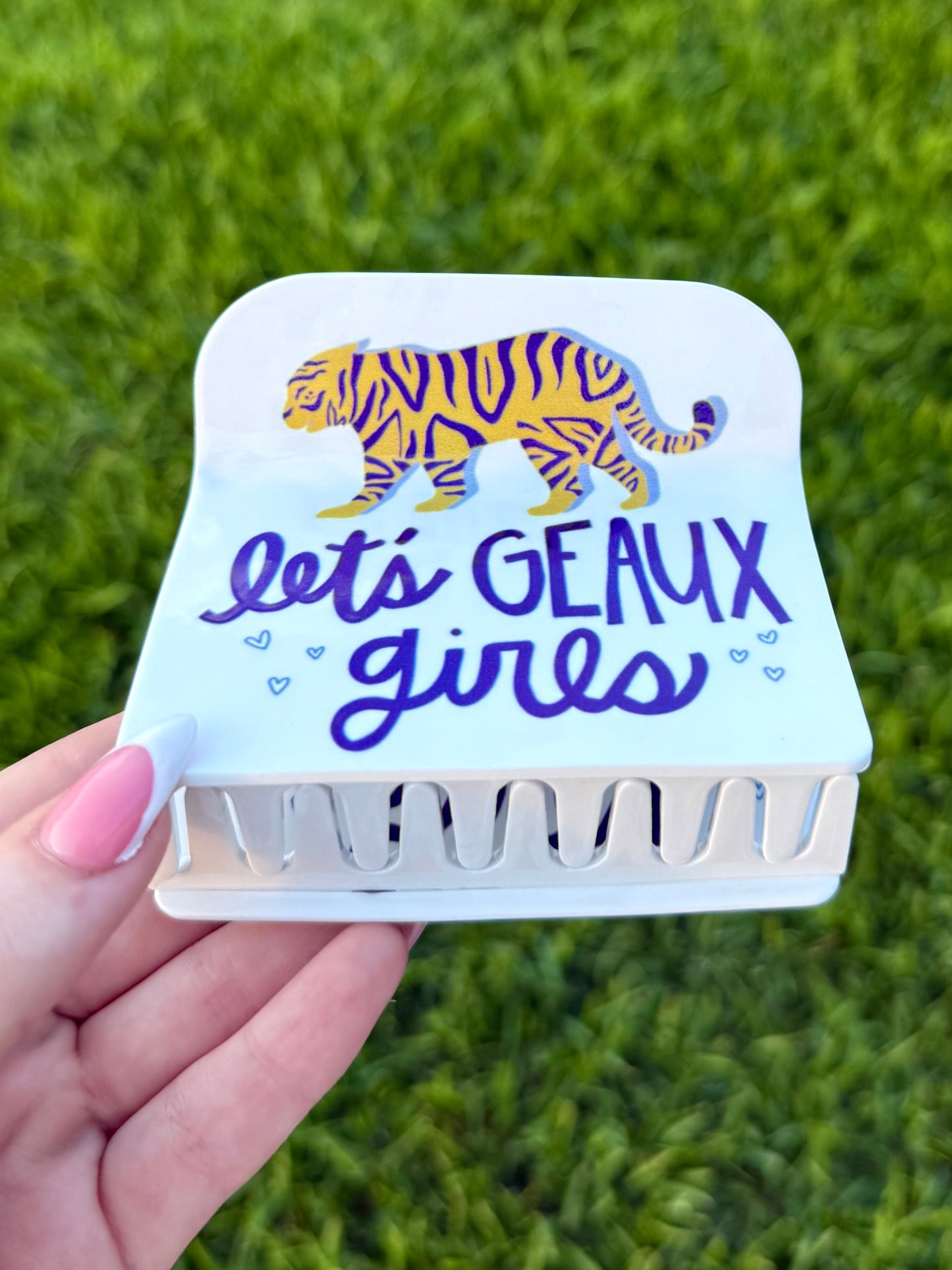 Let’s Geaux Girls Claw Clip