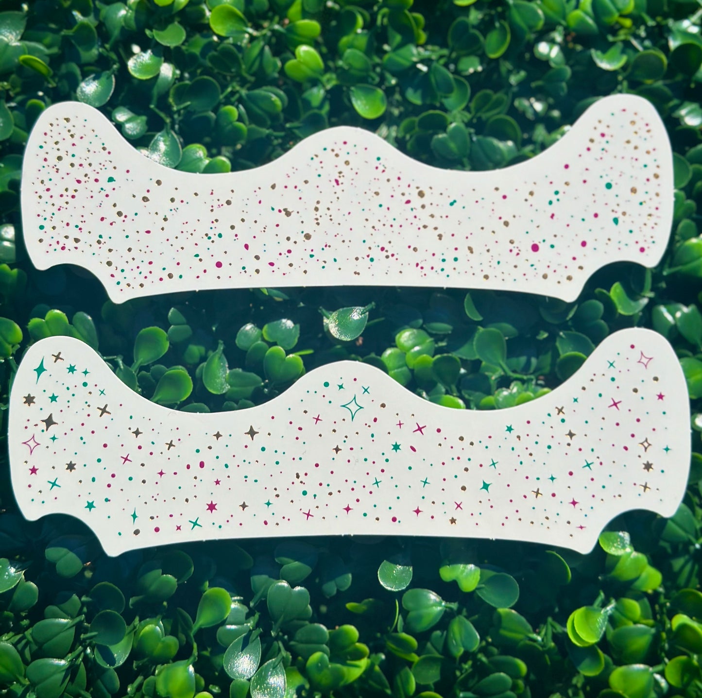 Mardi Gras Custom Face Sparkles | Face Freckles | Face Sparkles | Glitter Freckles