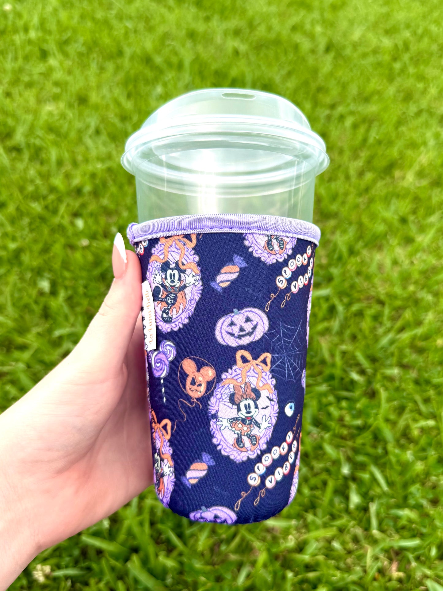 Disney Halloween Dark Spooky Vibes Medium Cup Sleeve