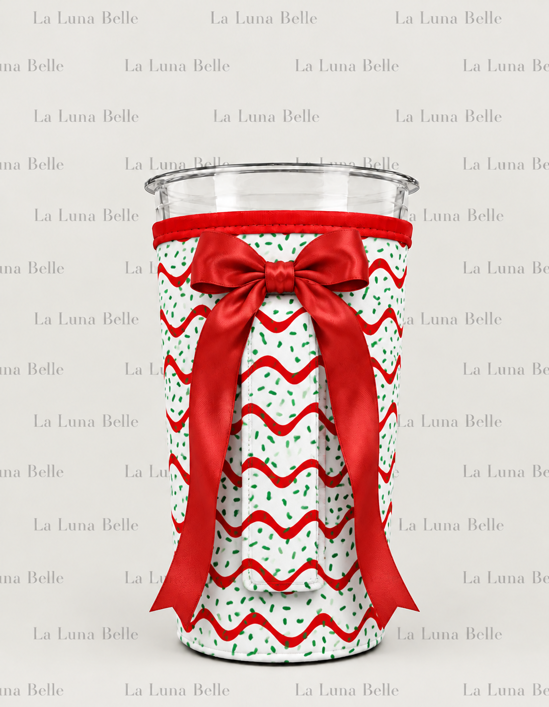 Pre Order: Little Debbie Christmas Tree Large Cup Sleeve