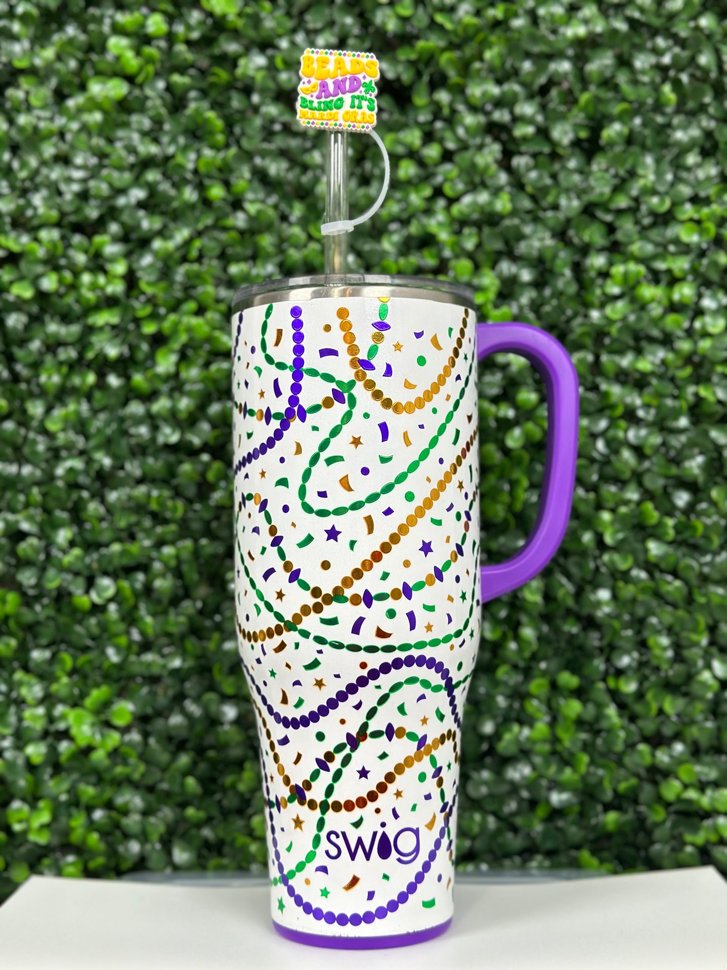 Beads and Bling Straw Topper