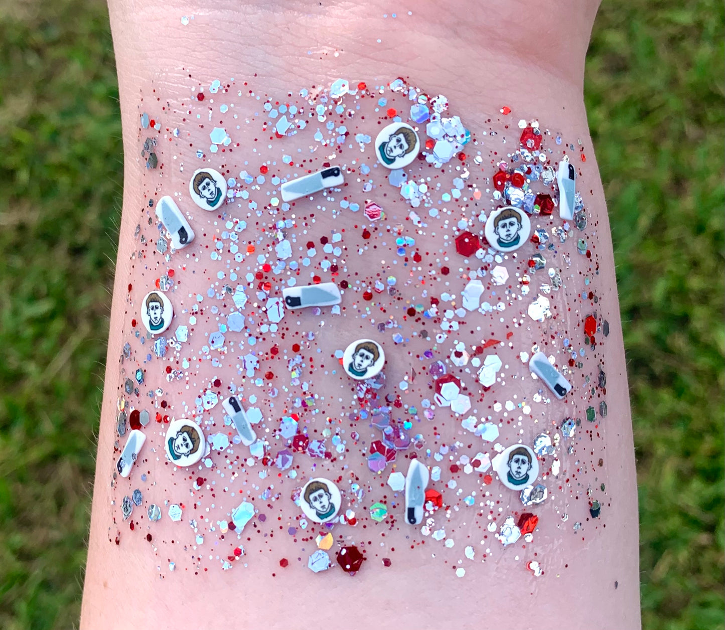 Michael Myers Organic Hair/Body/Face Halloween Glitter