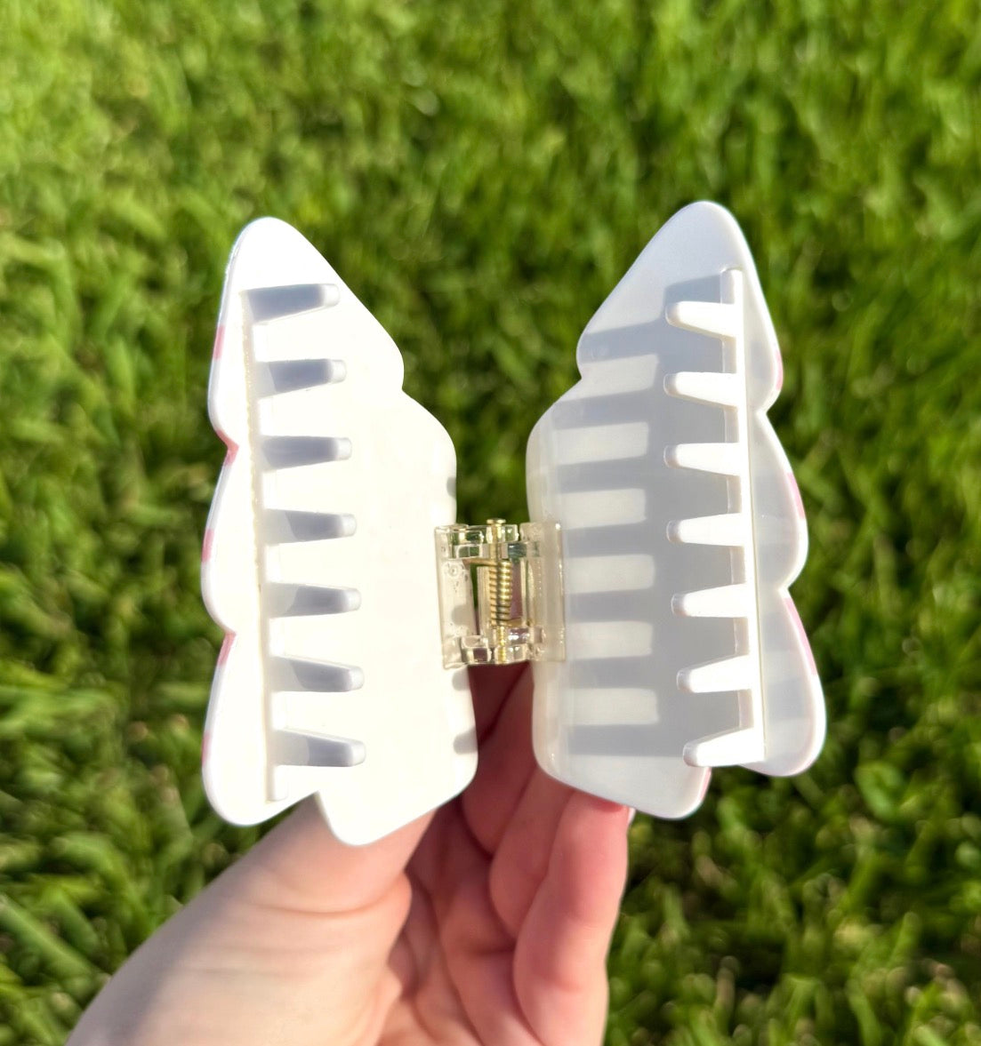 Christmas Tree Cake Custom Claw Clip