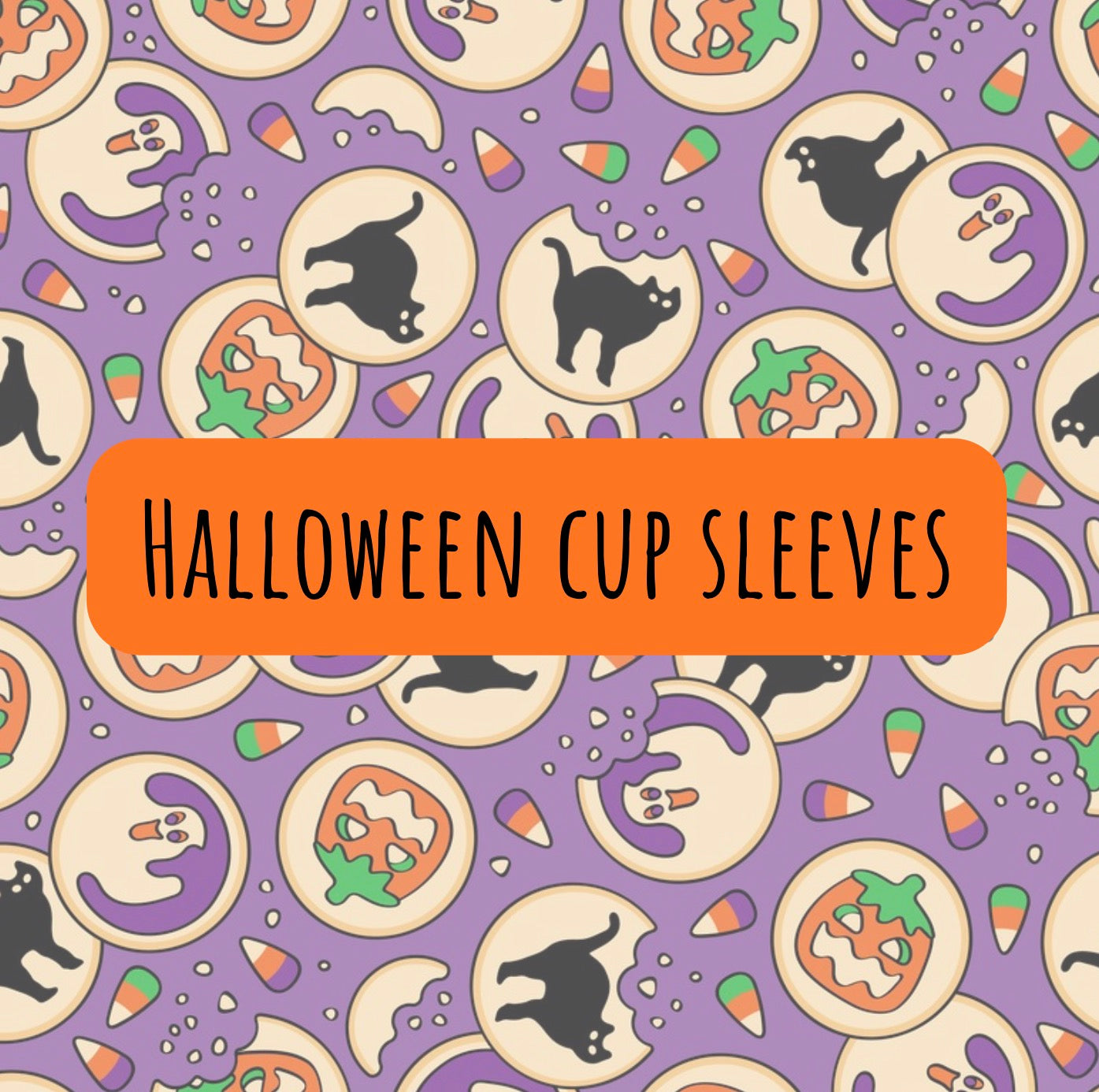 Halloween Cup Sleeves