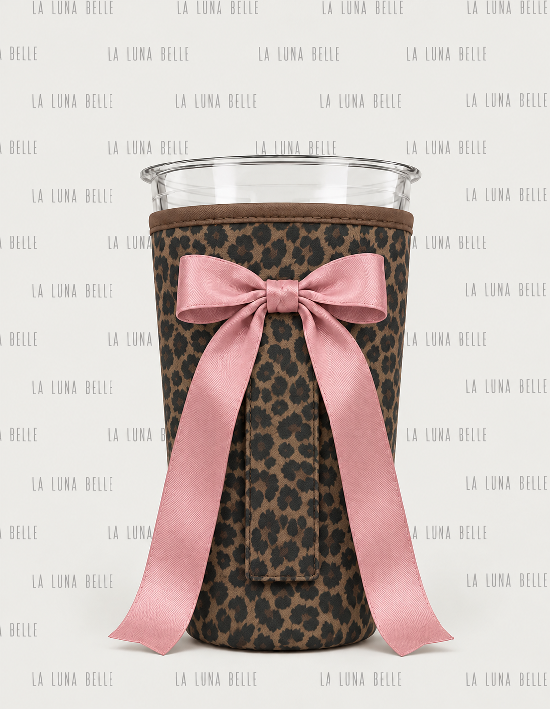 Pre Order: Dark Leopard Large Cup Sleeve