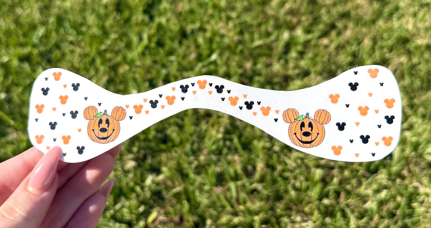 FACE SPARKLES Mickey Pumpkins