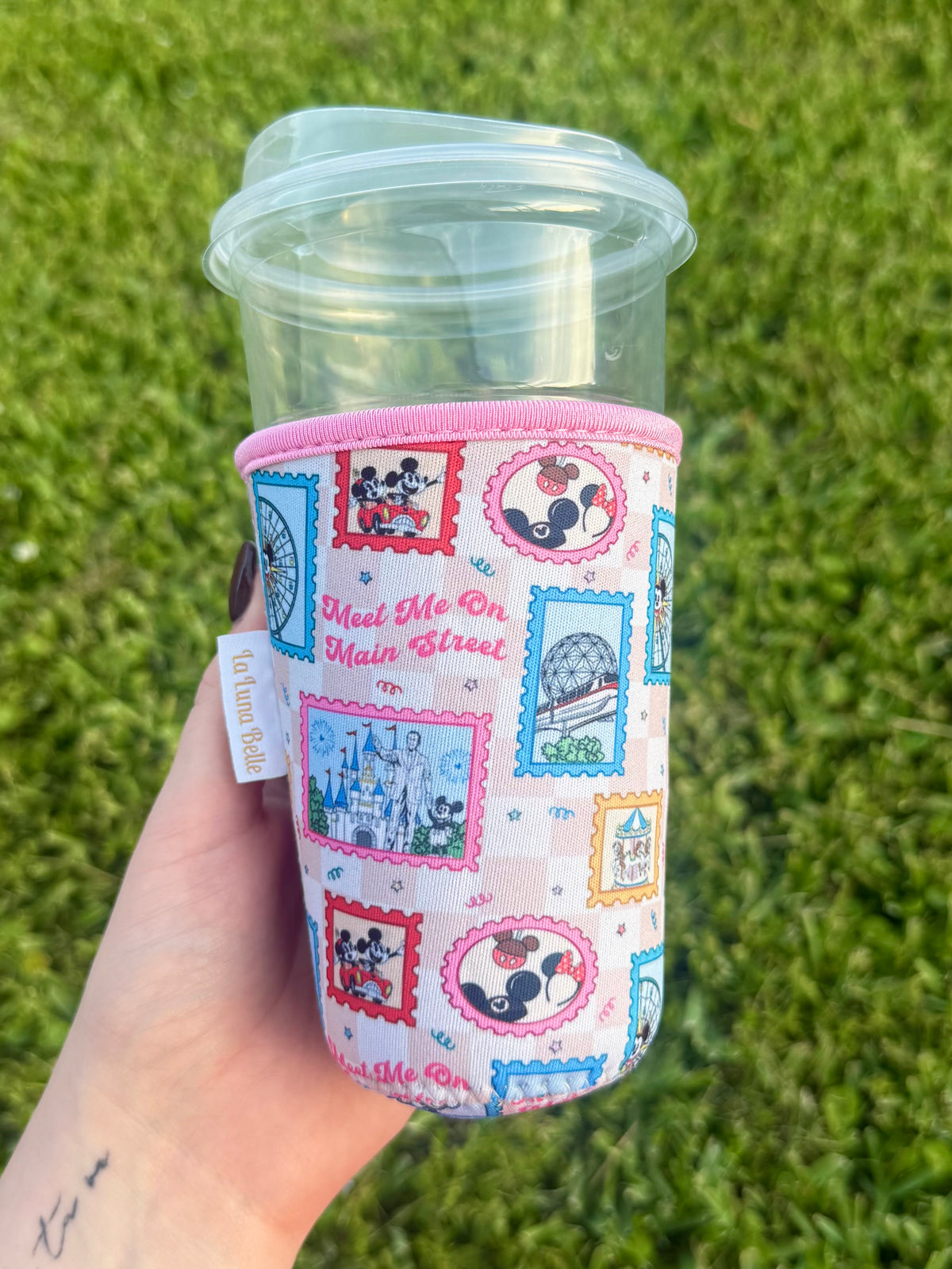 Disney Stamp Medium Cup Sleeve