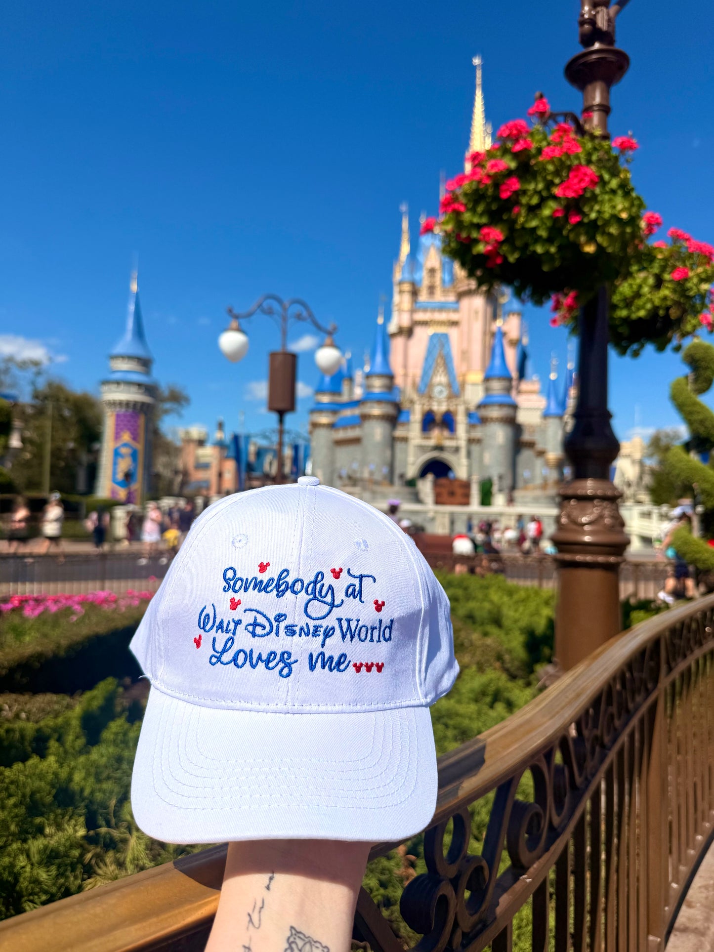 Somebody at Walt Disney World Loves Me Hat (Will ship April 9th)