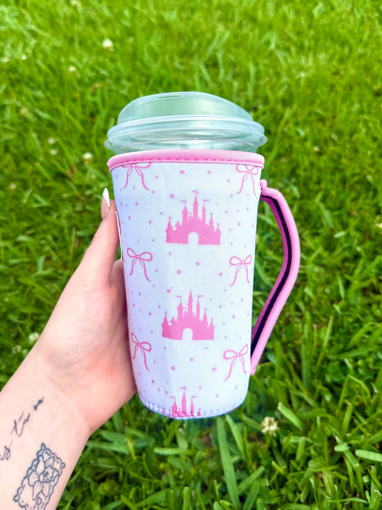 Pink Castle Large W Handle