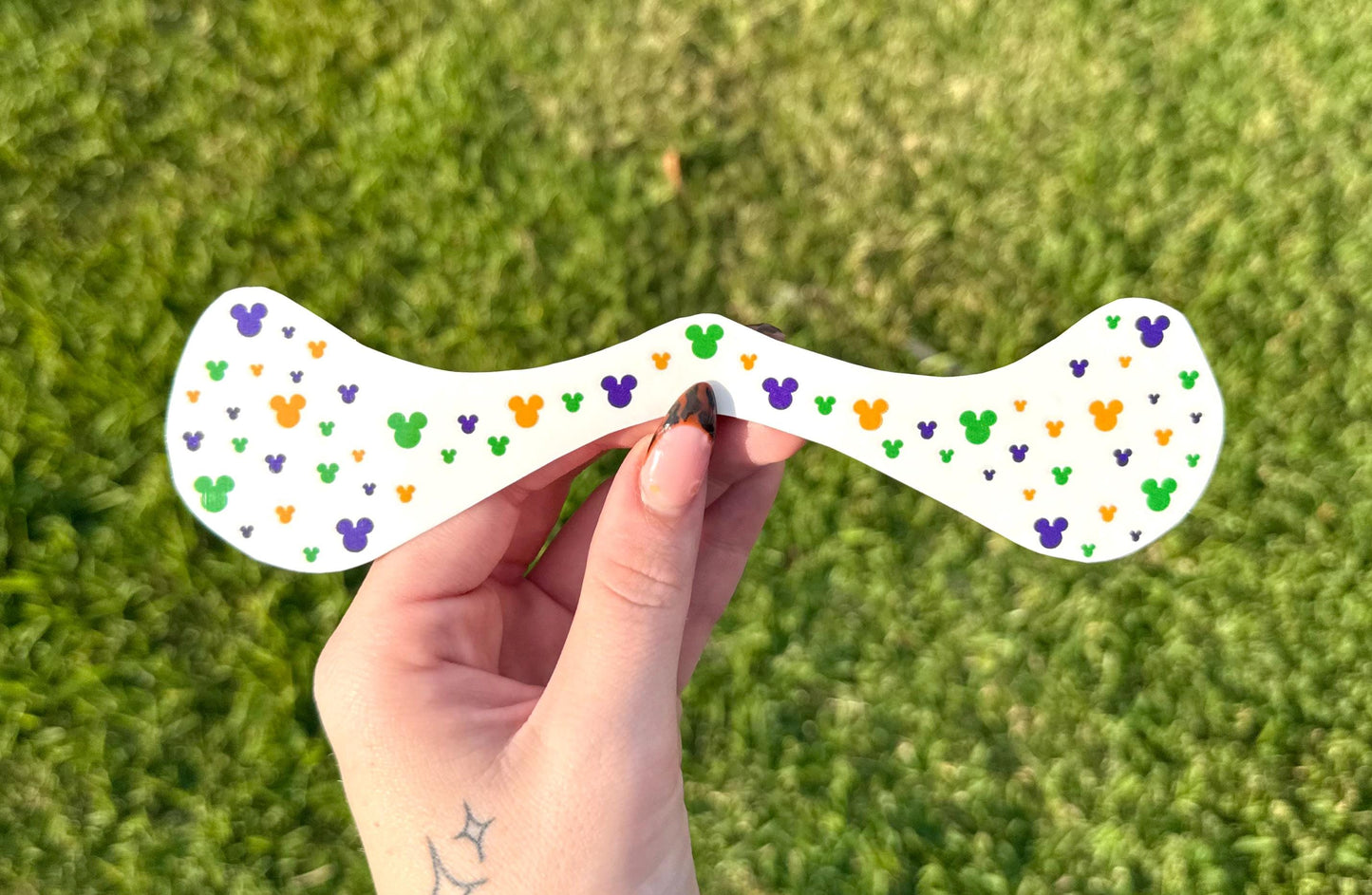 Mardi Gras Mickey FACE SPARKLES