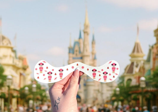 FACE SPARKLES Mickey Nutcracker