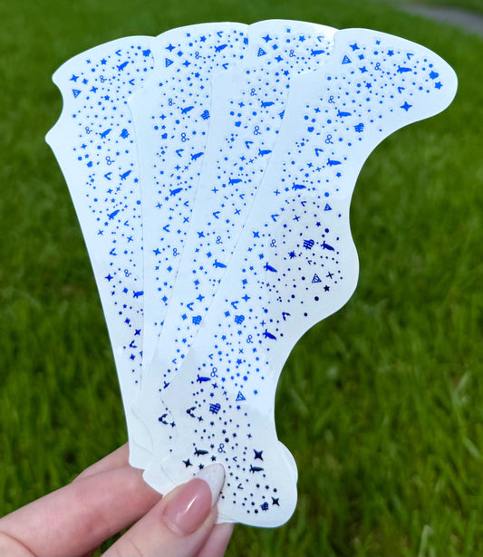 Ravenclaw HP 4pc FACE SPARKLES