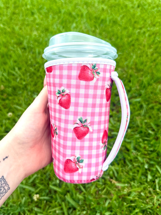 Strawberry Large W Handle