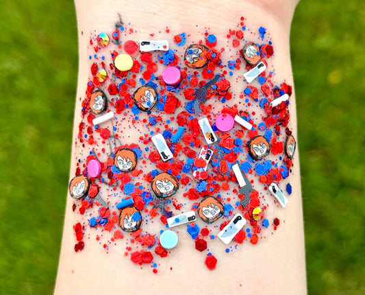 Chucky Organic Hair/Body/Face Halloween Glitter