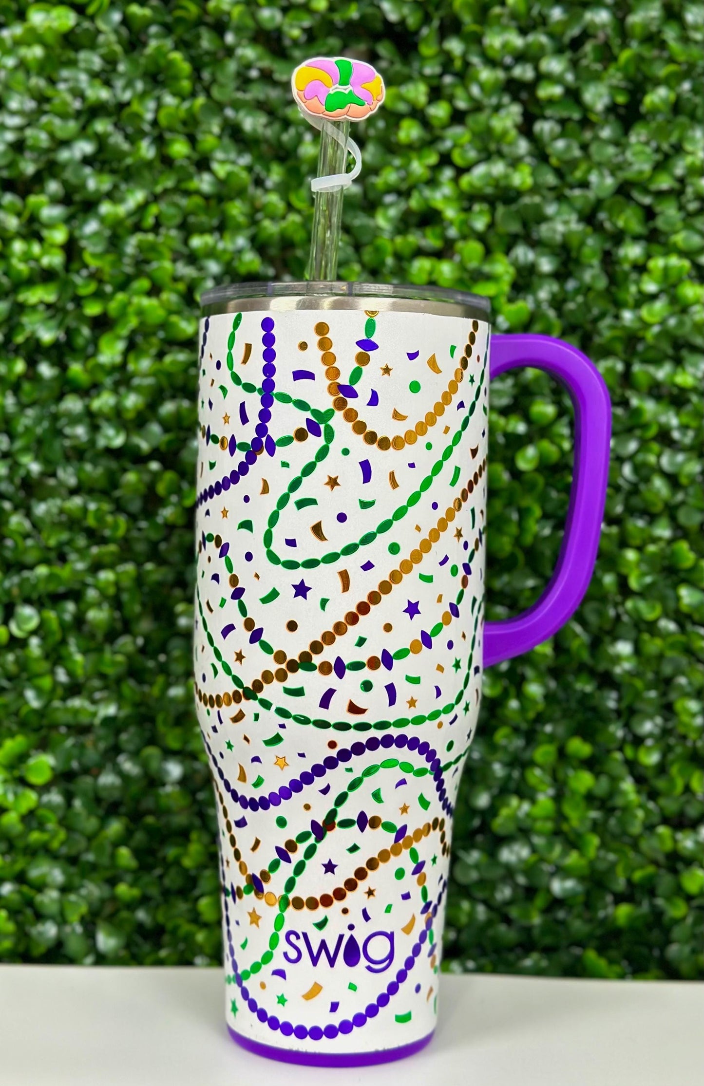 King Cake Straw Topper Bundle