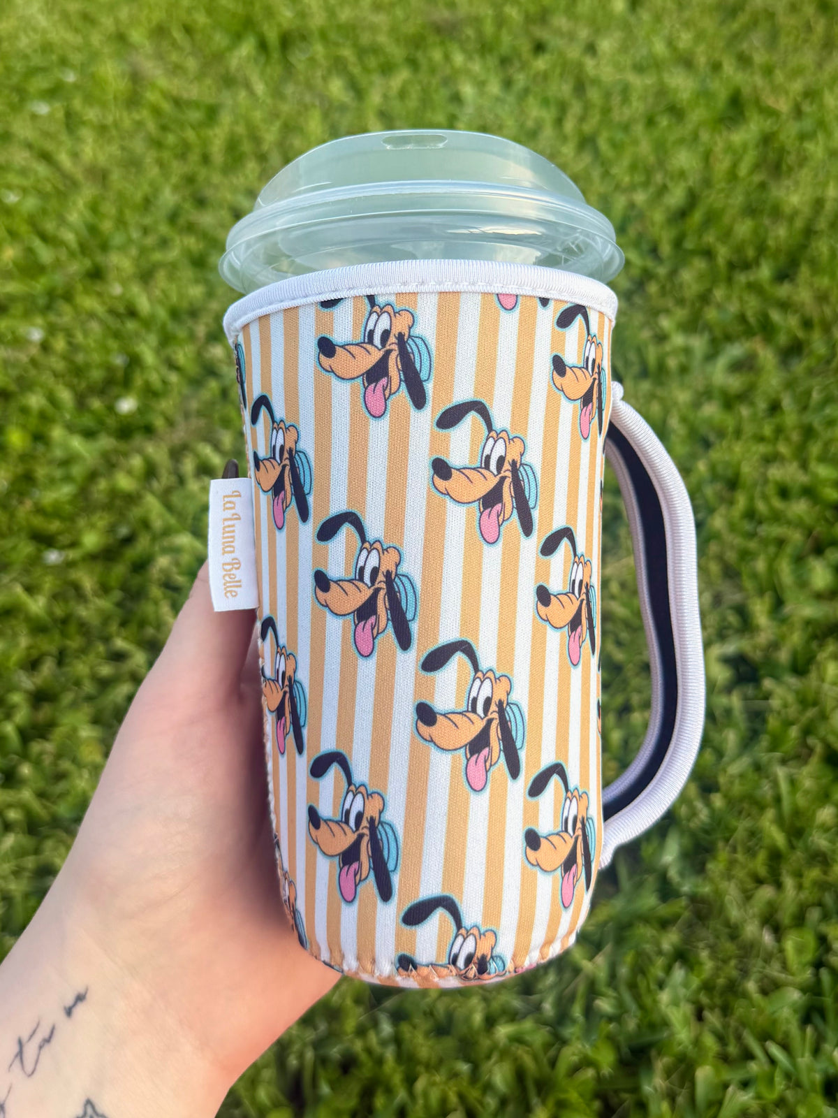 Disney Pluto Large Cup Sleeve With Handle