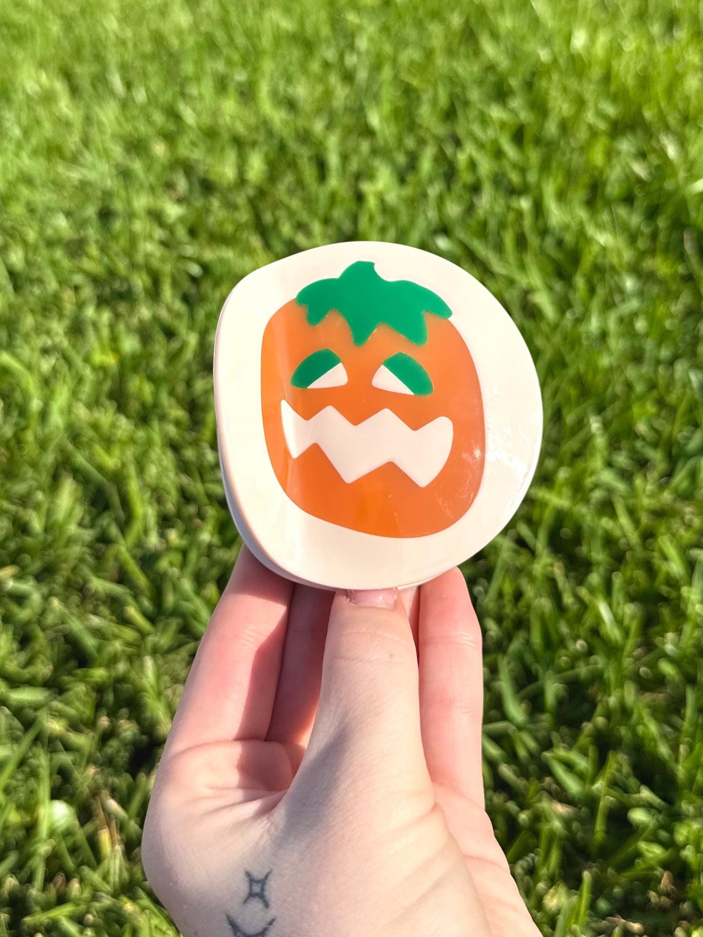 Halloween Pillsbury Cookie Double Sided Claw Clip