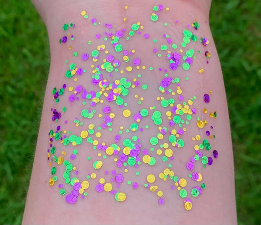 Organic Mardi Gras Mambo Hair/Body/Face Glitter