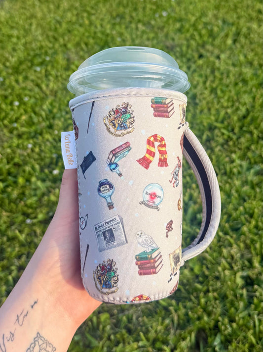 Harry Potter Large Cup Sleeve With Handle