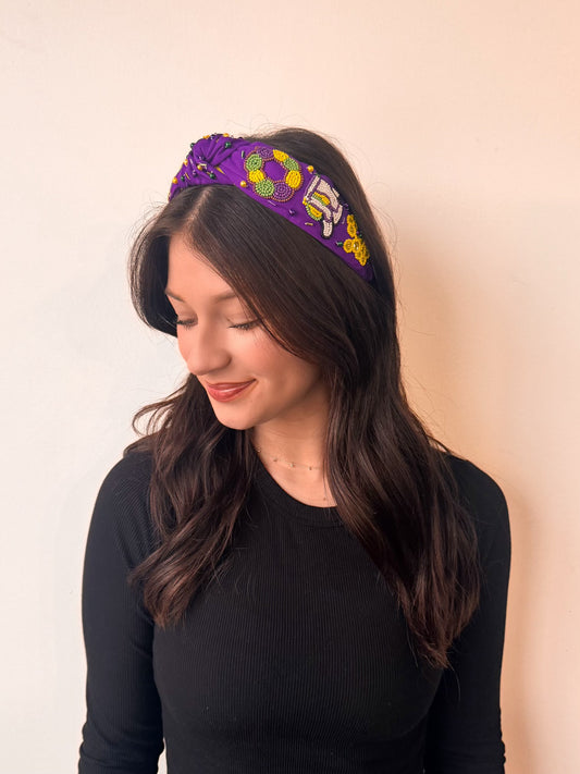 Mardi Gras Mix Headband