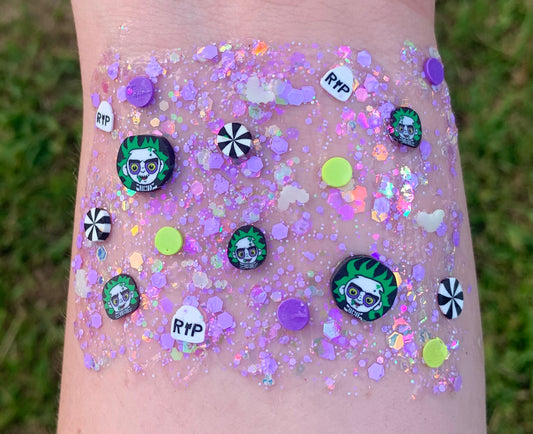 Beetlejuice Organic Hair/Body/Face Halloween Glitter