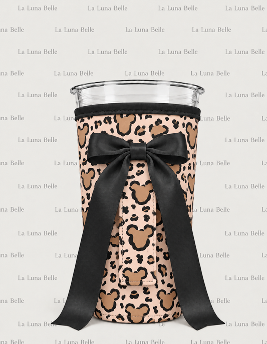 Pre Order: Mickey Leopard Large Cup Sleeve