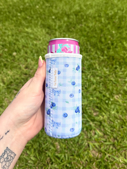 Blueberry Slim Can Sleeve