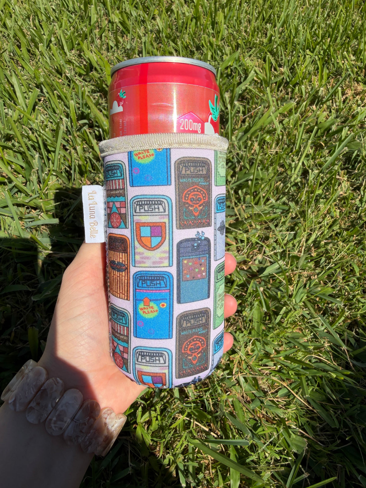 Disney Trash Can Slim Can Cup Sleeve