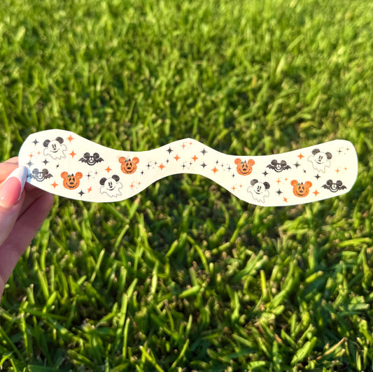 FACE SPARKLES Mickey Pumpkins, Ghosts, & Bats