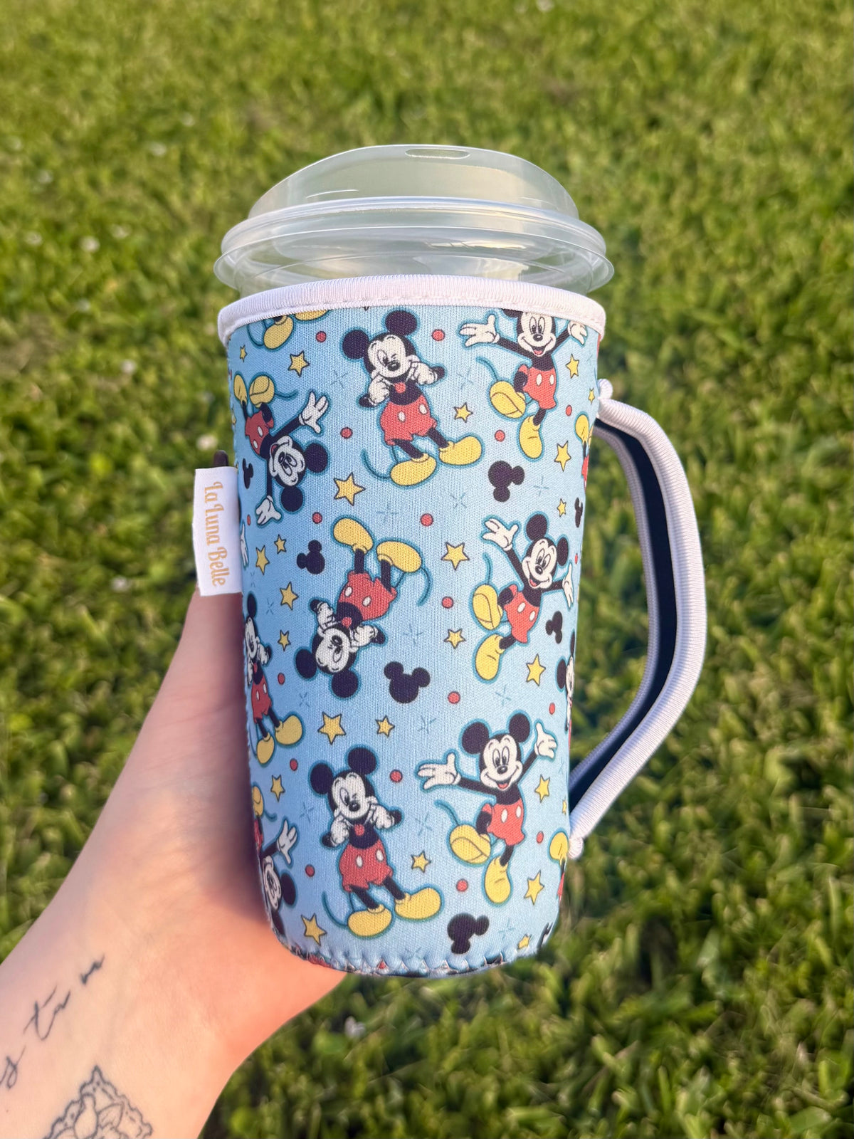 Dancing OG Mickey Large Cup Sleeve With Handle