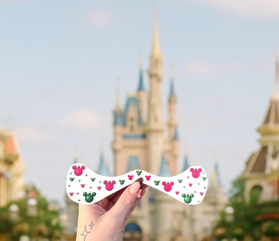 FACE SPARKLES Mickey Christmas Small Ornaments