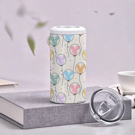 Pre Order: Mickey Balloon Double Wall Vacuum Universal Insulated Drink Holder