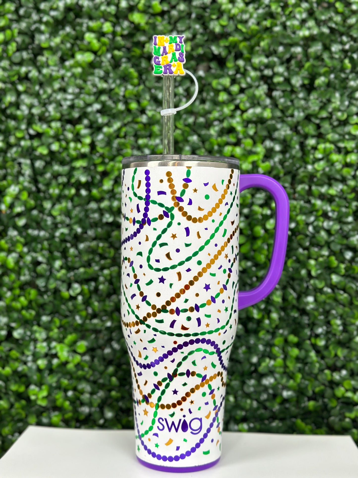 In My Mardi Gras Era Straw Topper (Pre-Order ETA beginning of January)