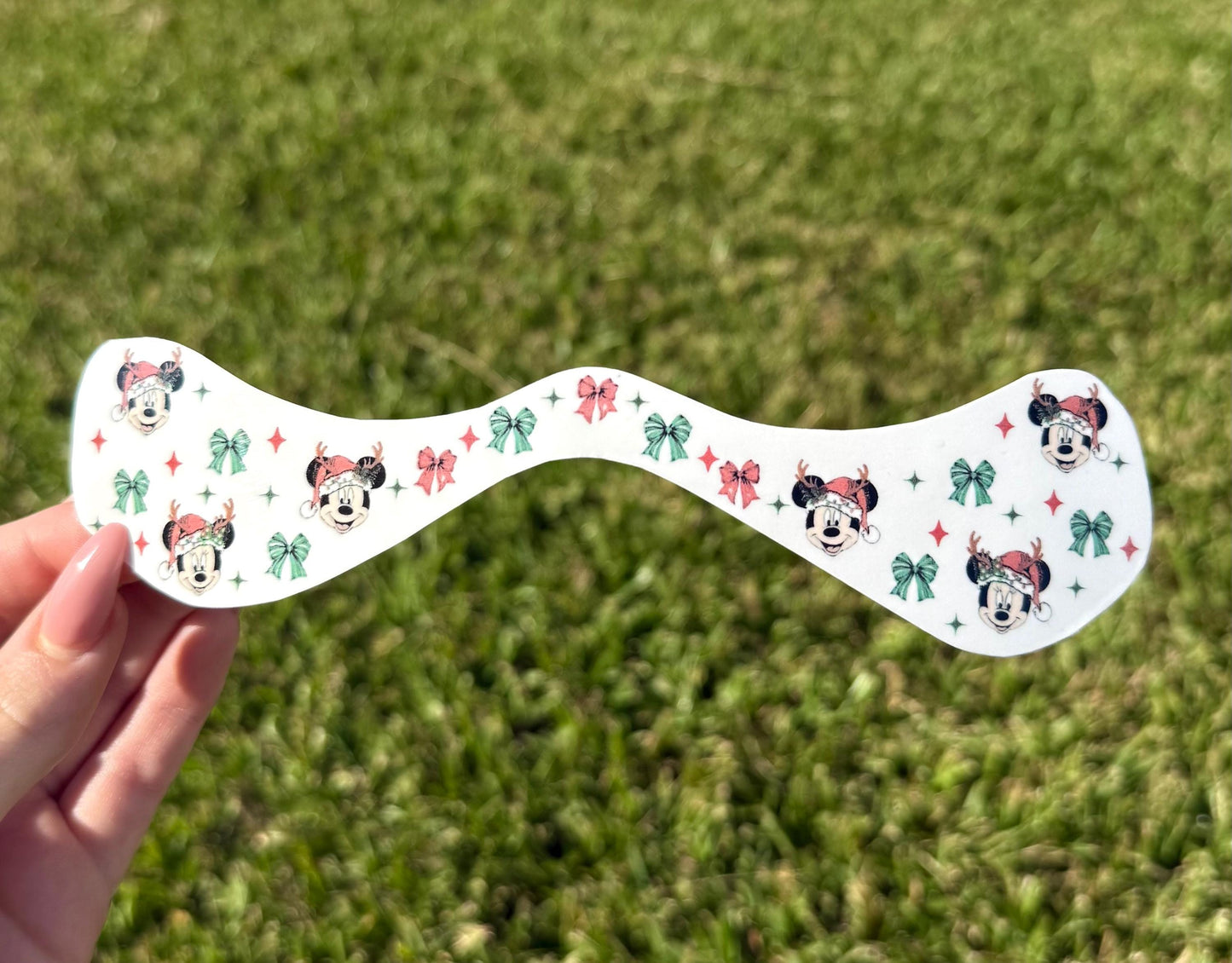 FACE SPARKLES Mickey Small Santa