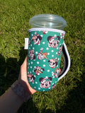 Disney Christmas Polka Dot Large Cup Sleeve