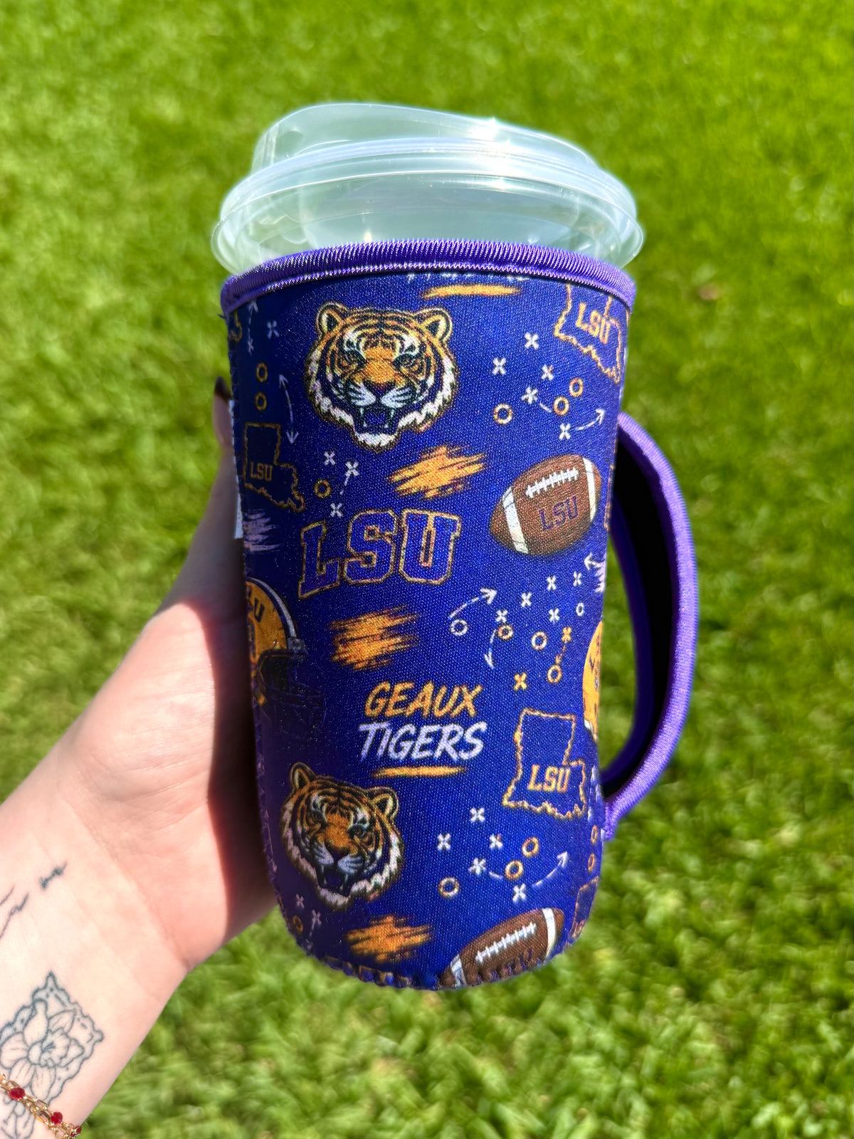 LSU Manly Large Cup Sleeve