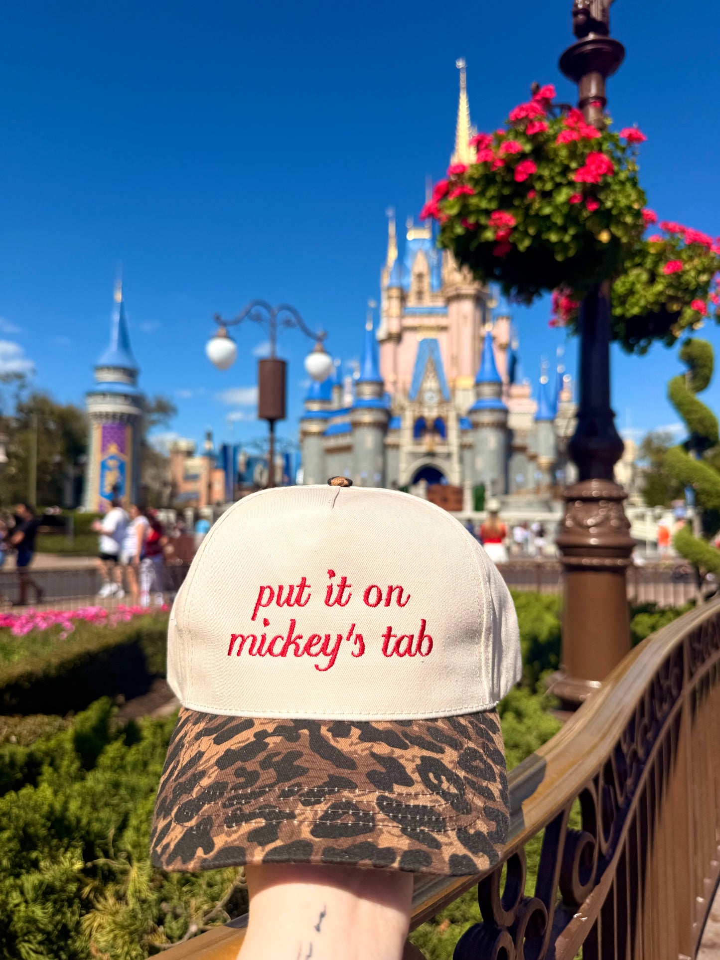 Put it in Mickey’s Tab Hat (Will ship April 9th)