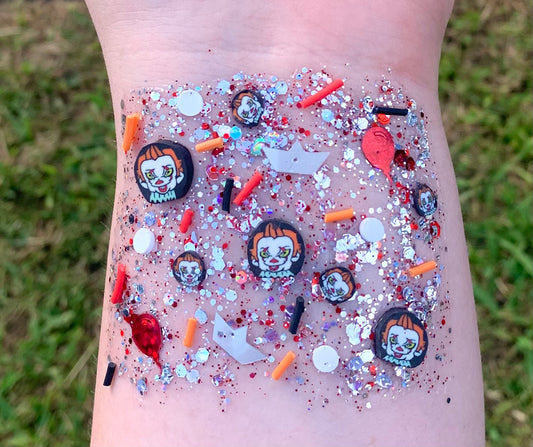 Pennywise Organic Hair/Body/Face Halloween Glitter