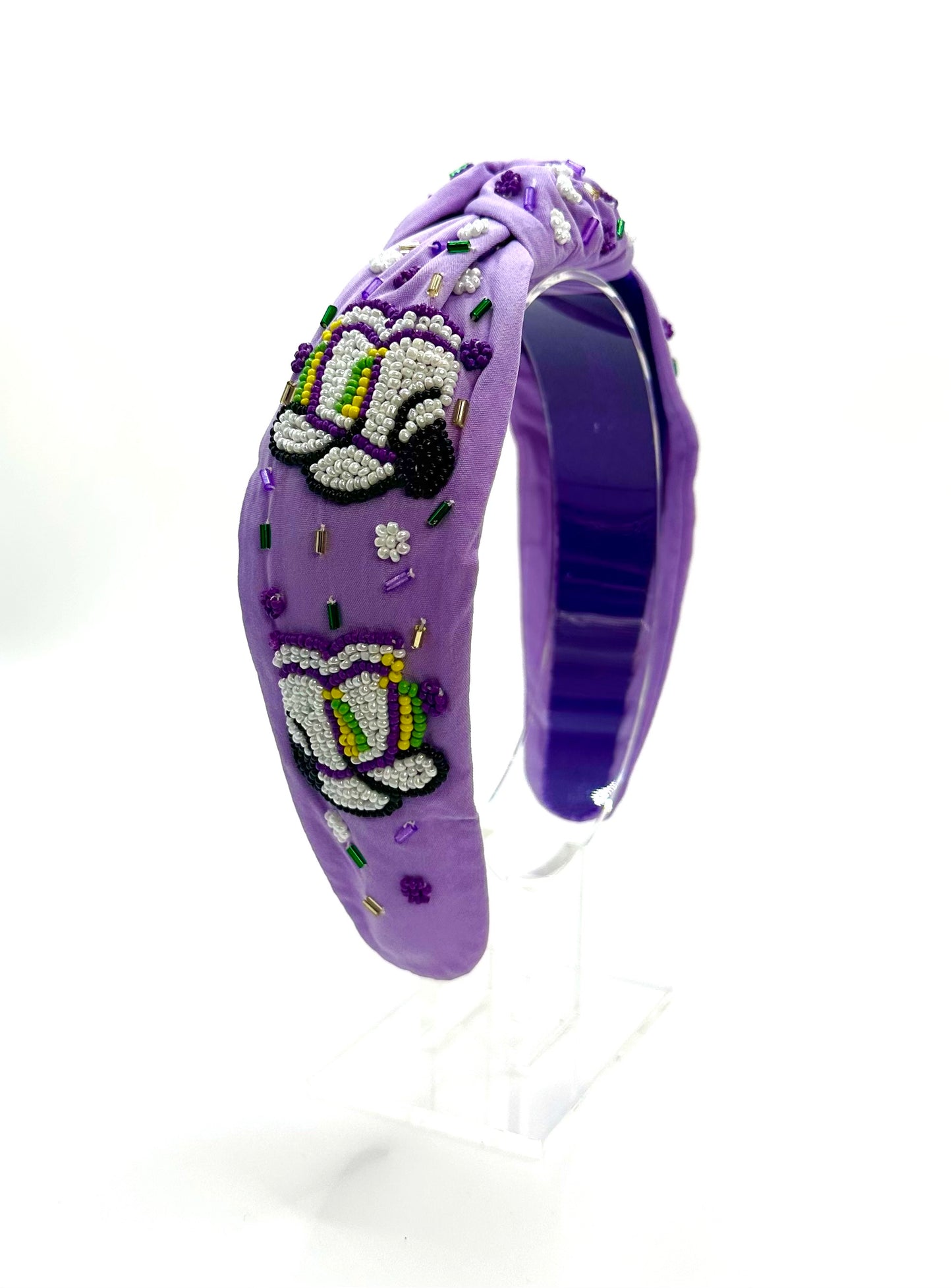 Mardi Gras Marching Boots Headband
