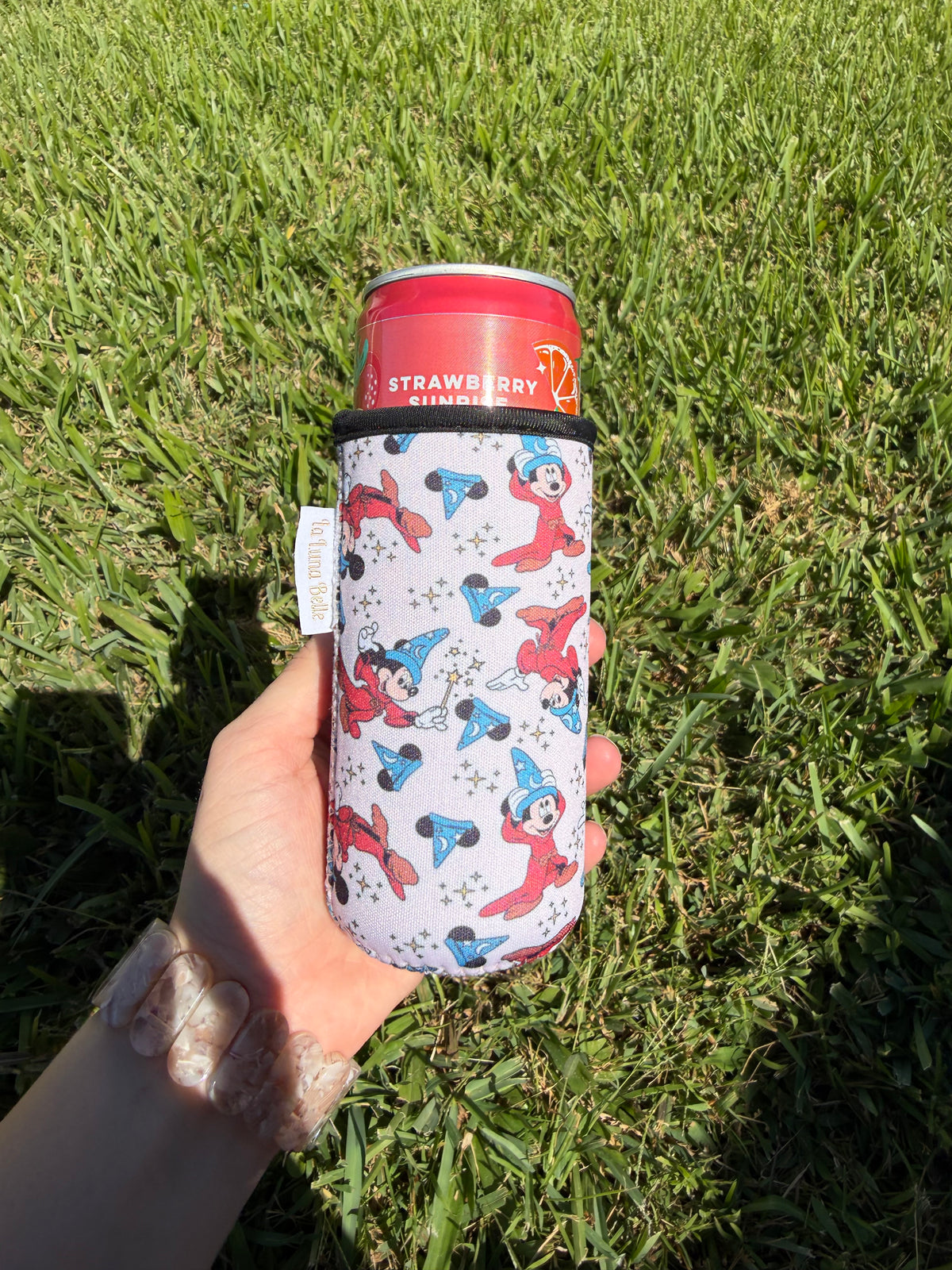 Sorcerer Mickey Slim Can Cup Sleeve