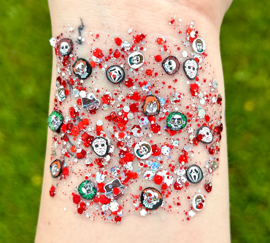 Horror Pt2 Organic Hair/Body/Face Halloween Glitter