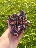 Halloween Pillsbury Cookie Satin Scrunchie