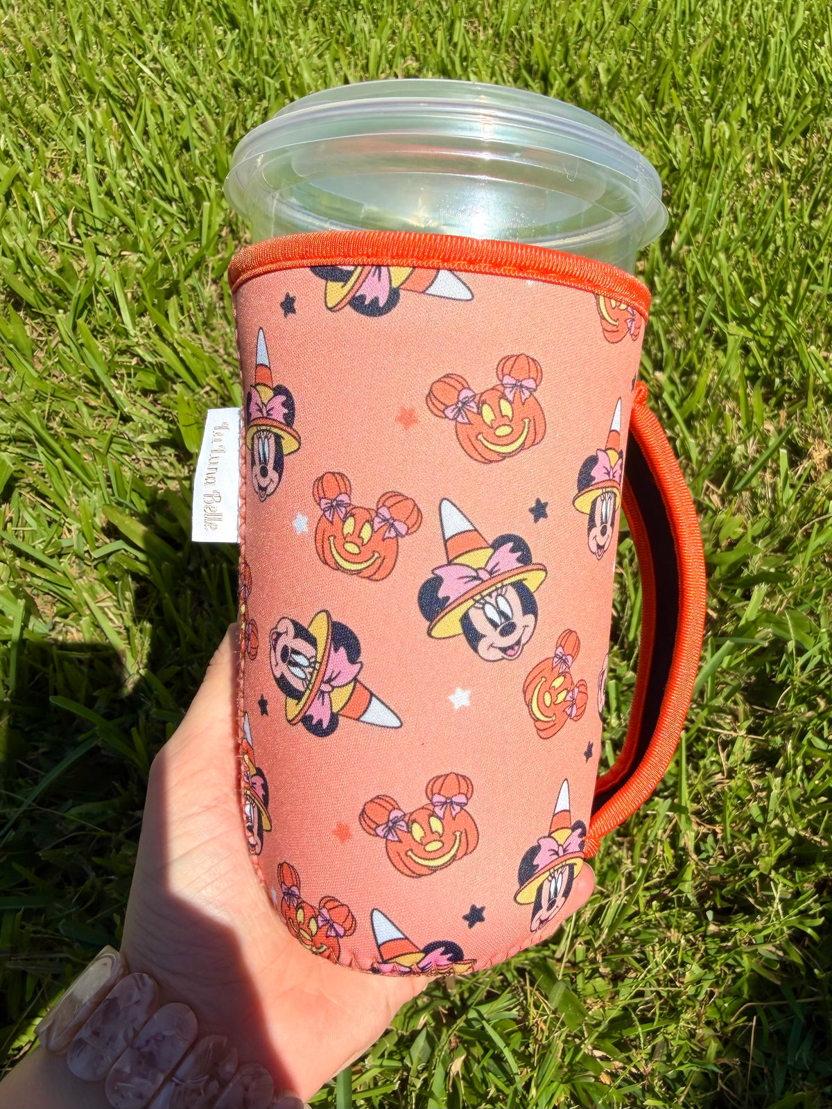 Candy Corn Minnie Large Cup Sleeve