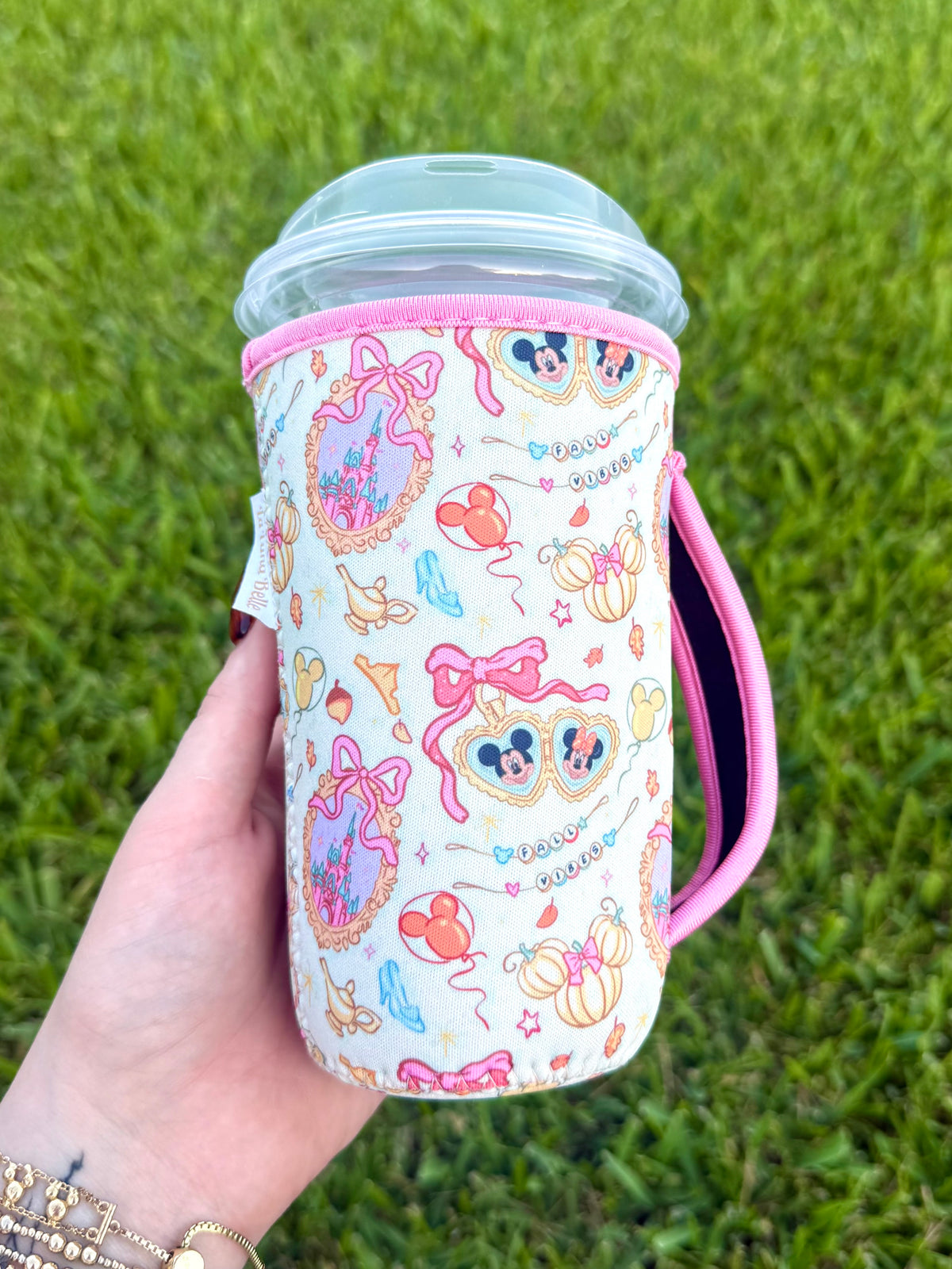 Mickey Fall Locket Large Cup Sleeve