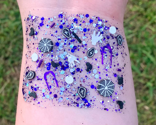 Wednesday Organic Hair/Body/Face Halloween Glitter