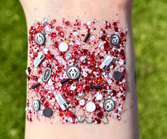 Scream Organic Hair/Body/Face Halloween Glitter