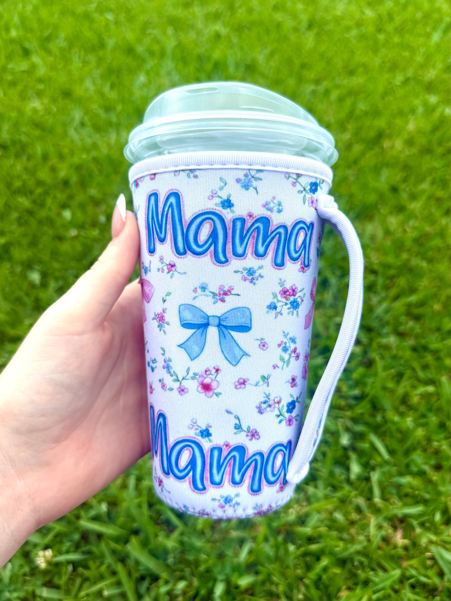 Mama Floral Large W Handle